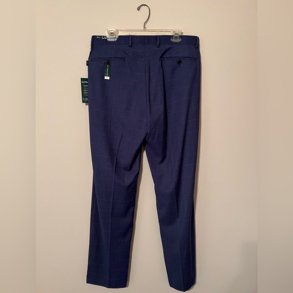 NEW Lauren Ralph Lauren UltraFlex Classic-Fit Stretch Flat Front Suit Pants - Picture 3 of 3